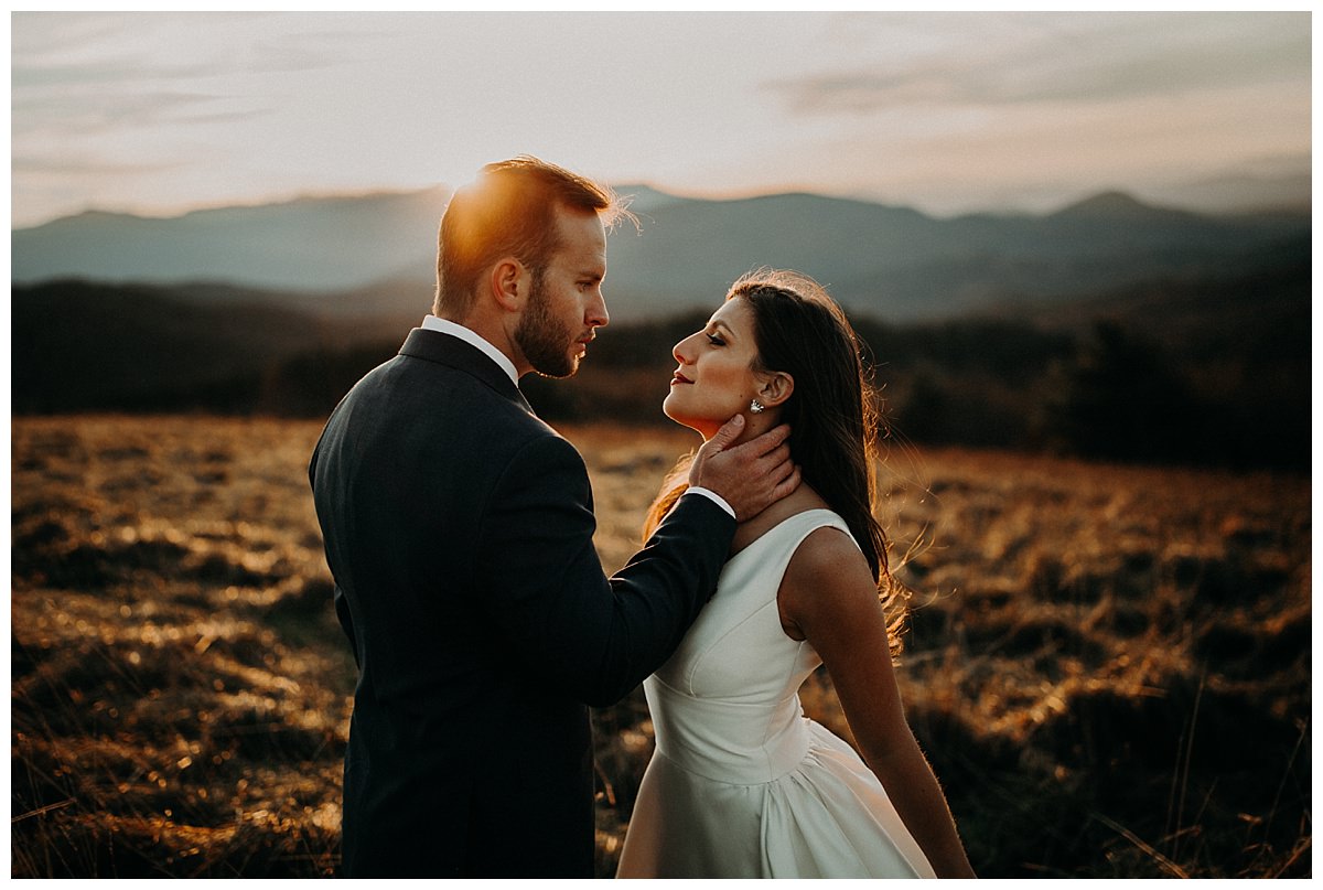 Asheville elopement at Max Patch